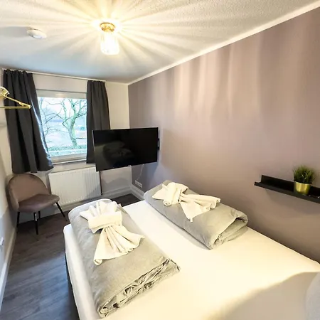 Messewohnung Fuer 4 Gaeste Mit Kostenlosem Parkplatz Apartamento