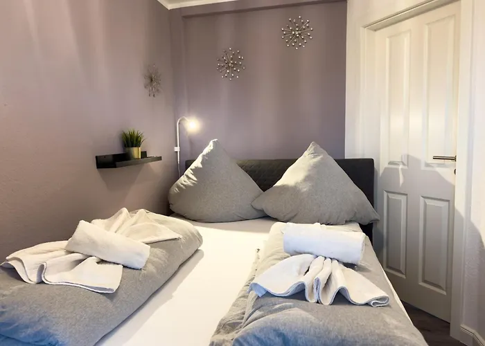 דירה Messewohnung Fuer 4 Gaeste Mit Kostenlosem Parkplatz *